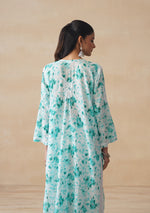 Load image into Gallery viewer, Aadat Mulmul Straight Chikankari Kurti