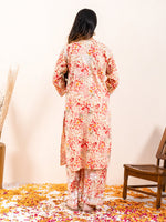 Load image into Gallery viewer, Maira Floral Chikankari Mulmul Co-ord Sets
