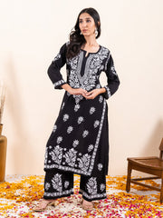 Daniya Premium Chikankari Modal Co-ord Sets