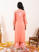 Load image into Gallery viewer, Lali Modal Chikankari Kurti Set
