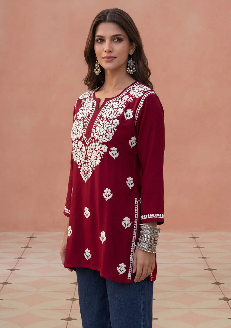 Jiva Rayon Short Kurti