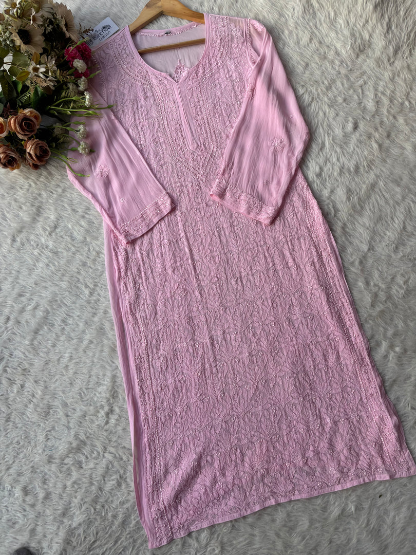 Arsh Premium Viscose Chikankari Kurti