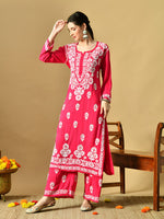 Load image into Gallery viewer, Daniya Premium Chikankari Rayon Co-ord Sets
