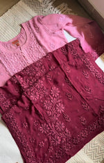 Load image into Gallery viewer, Averi Viscose 3D Handwork Kurta