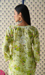 Load image into Gallery viewer, Indi Handcrafted Chanderi Co-ord Set
