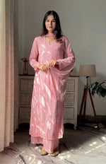Load image into Gallery viewer, Gulnaaz Viscose Premium Chikankari Kurti Set