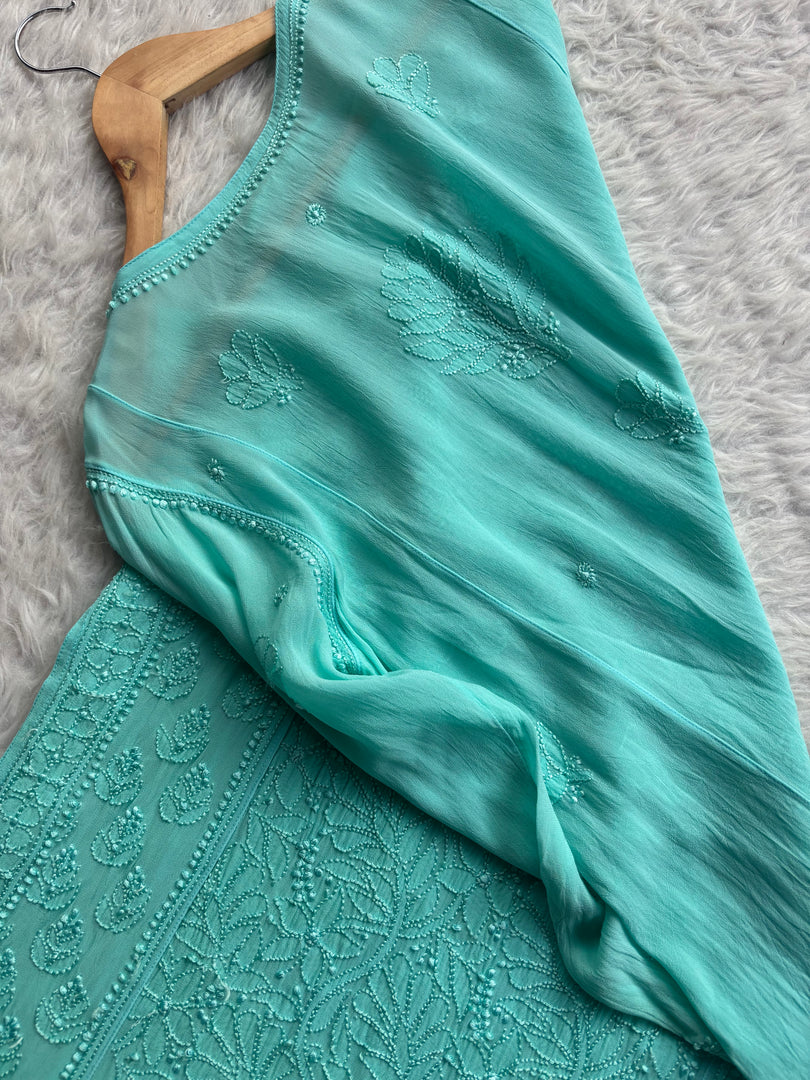 Arsh Premium Viscose Chikankari Kurti