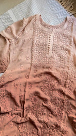 Load image into Gallery viewer, Averi Viscose 3D Handwork Kurta