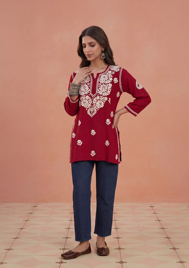 Jiva Rayon Short Kurti