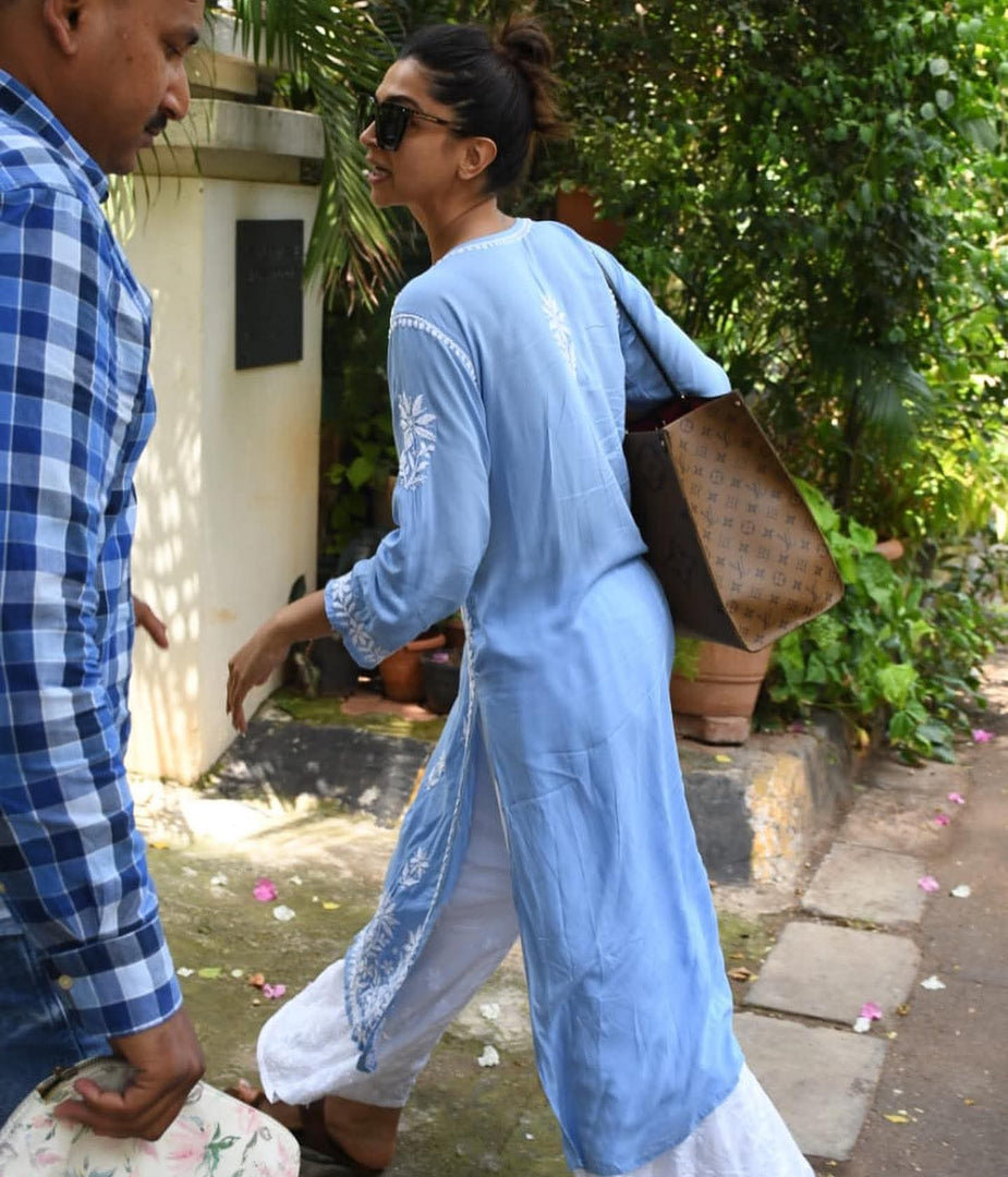 Sanjh Premium Modal Chikankari Kurta