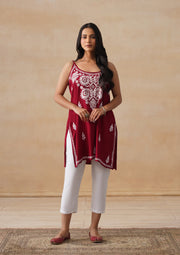 Mahiya Strappy Chikankari Kurti