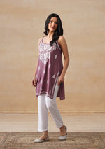Load image into Gallery viewer, Mahiya Strappy Chikankari Kurti