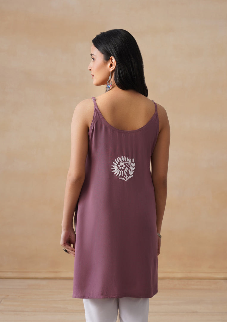 Mahiya Strappy Chikankari Kurti