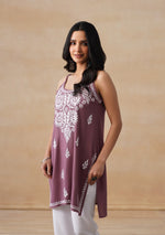 Load image into Gallery viewer, Mahiya Strappy Chikankari Kurti