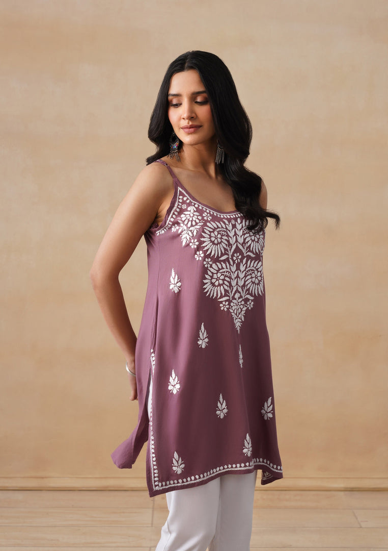 Mahiya Strappy Chikankari Kurti