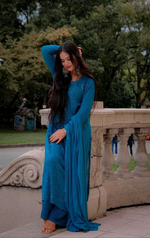 Load image into Gallery viewer, Nagma Premium Chikankari Mukaish Kurti Set
