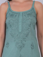 Load image into Gallery viewer, Nayab Strappy Ombre Chikankari Kurti