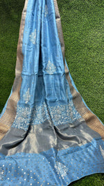 Load image into Gallery viewer, Hansini Premium Maheshwari Silk Saree