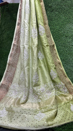 Load image into Gallery viewer, Hansini Premium Maheshwari Silk Saree