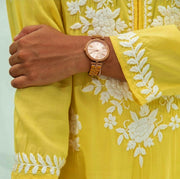 Saba Rose Modal Chikankari Long Kurta