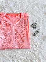 Load image into Gallery viewer, Riva Ombre Chikankari Kurti
