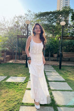 Load image into Gallery viewer, Anushka Styled Western Chikankari Kurta &amp; Gharara Set
