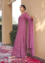 Load image into Gallery viewer, Nagma Premium Chikankari Mukaish Viscose Set
