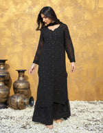 Load image into Gallery viewer, Nagma Premium Chikankari Mukaish Viscose Set
