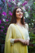 Load image into Gallery viewer, Sitaar Chikankari Mirror Set
