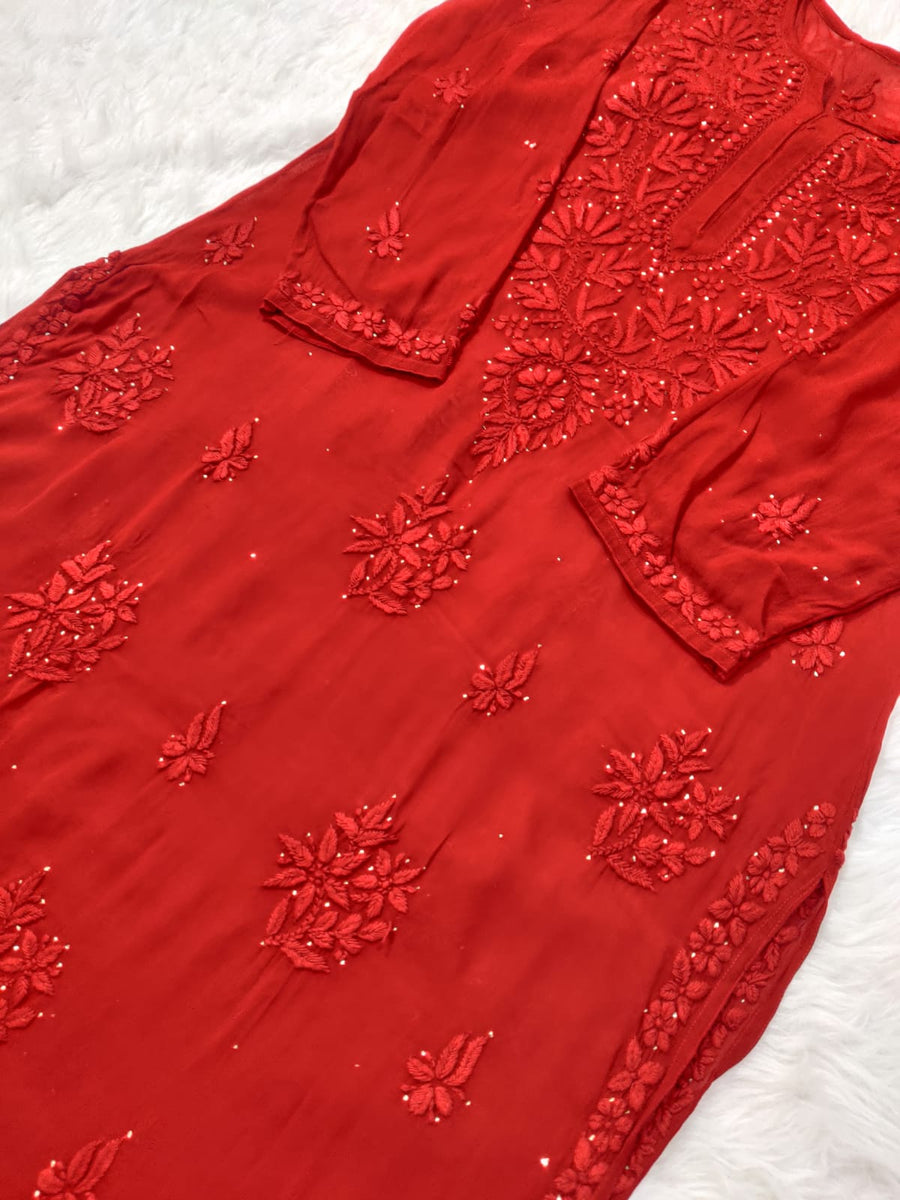 Haya Premium Viscose Luxury Chikankari Kurta