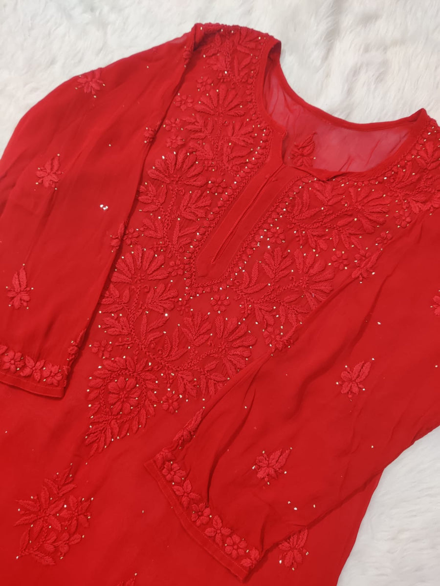 Haya Premium Viscose Luxury Chikankari Kurta