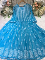 Load image into Gallery viewer, Premika Flared 56 Kali Anarkali Dress
