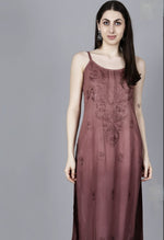 Load image into Gallery viewer, Jolly Strappy Chikankari Kurti
