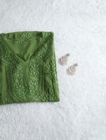 Load image into Gallery viewer, Haya Premium Viscose Luxury Chikankari Kurta
