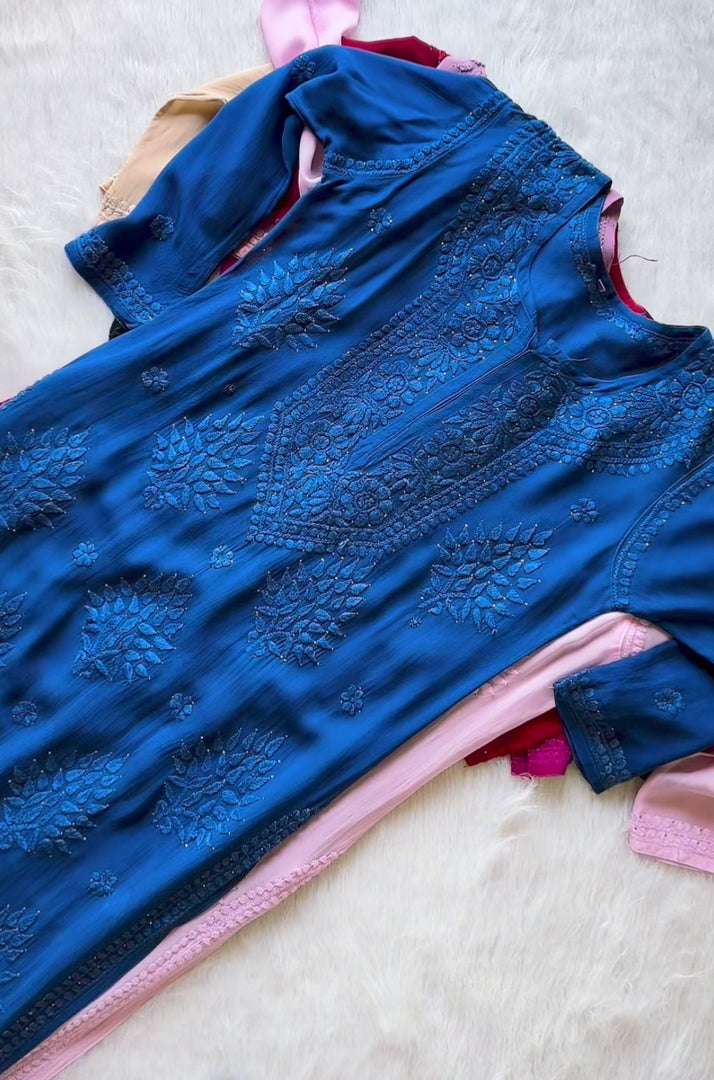 Haya Premium Viscose Luxury Chikankari Kurta