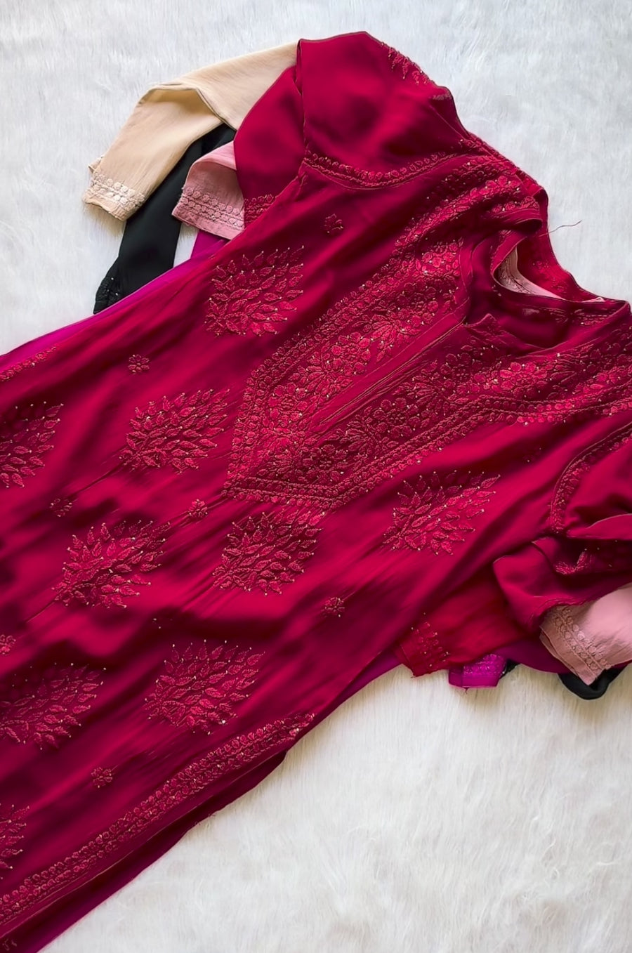 Haya Premium Viscose Luxury Chikankari Kurta
