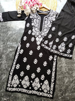 Load image into Gallery viewer, Daniya Premium Chikankari Rayon Co-ord Sets

