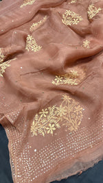 Load image into Gallery viewer, Pure Organza Silk Luxury Saree