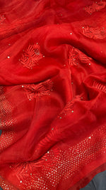 Load image into Gallery viewer, Pure Organza Silk Luxury Saree
