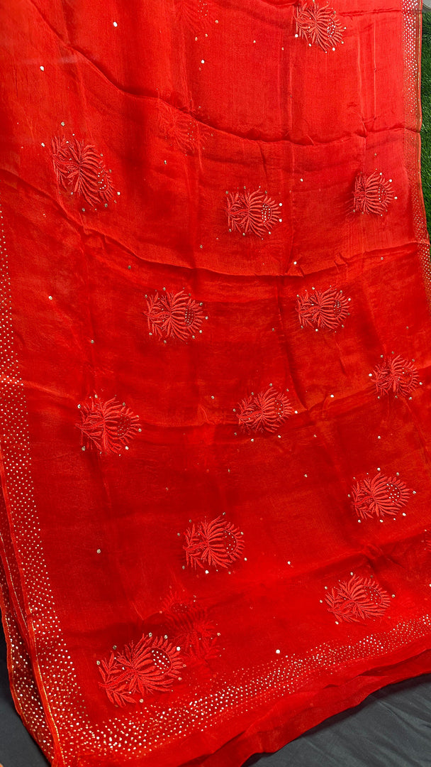 Pure Organza Silk Luxury Saree