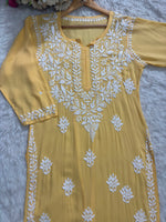 Load image into Gallery viewer, Sanjh Premium Modal Chikankari Kurta