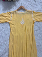 Load image into Gallery viewer, Sanjh Premium Modal Chikankari Kurta