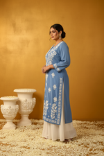 Load image into Gallery viewer, Sanjh Premium Modal Chikankari Kurta