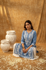 Load image into Gallery viewer, Sanjh Premium Modal Chikankari Kurta