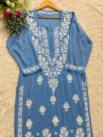 Load image into Gallery viewer, Sanjh Premium Modal Chikankari Kurta