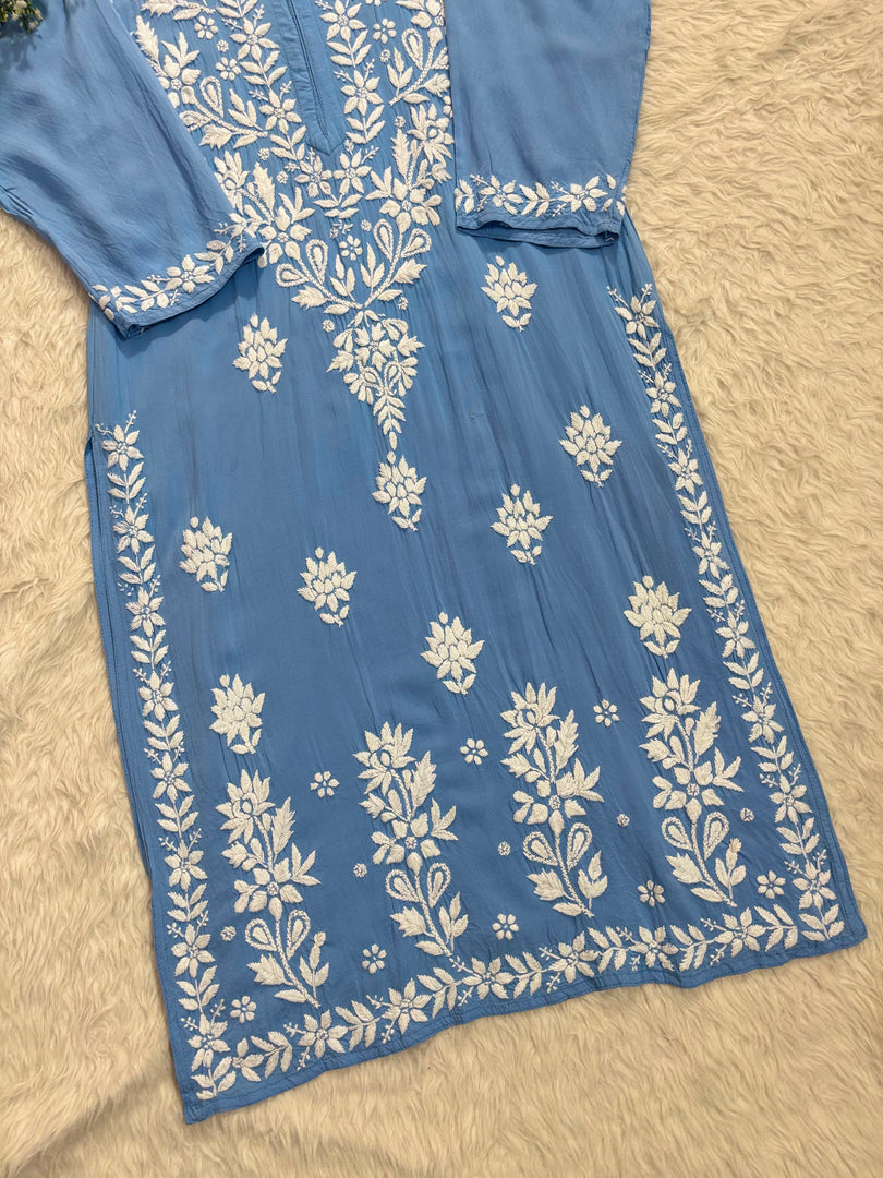 Sanjh Premium Modal Chikankari Kurta
