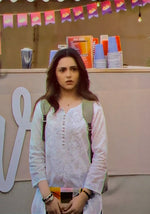 Load image into Gallery viewer, Vani Chikankari White Cotton Straight Kurta
