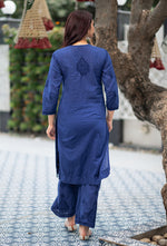 Load image into Gallery viewer, Hayat Chikankari Kurti Set