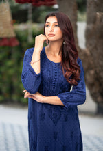 Load image into Gallery viewer, Hayat Chikankari Kurti Set