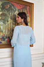 Load image into Gallery viewer, Nagma Premium Chikankari Mukaish Viscose Set
